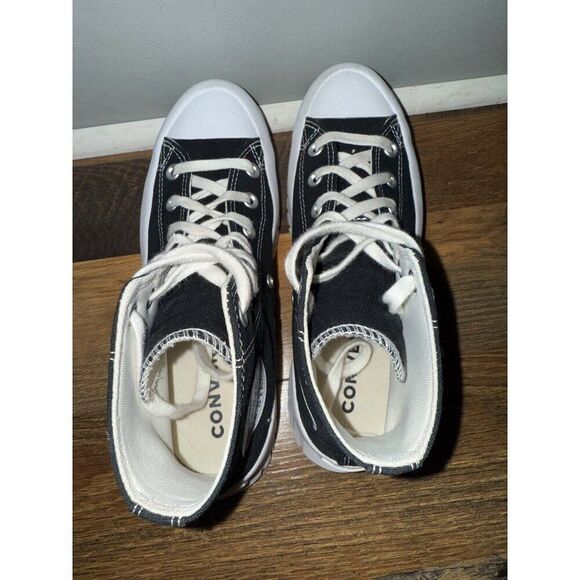 Converse Chuck Taylor All Star Lugged High-Top Sneaker - Black Size 8 - Picture 10 of 15